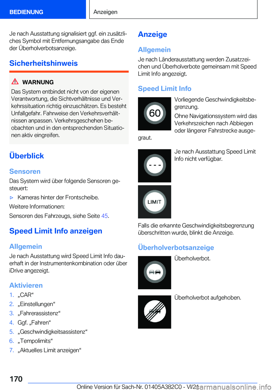 BMW Z4 2022  Betriebsanleitungen (in German) �J�e��n�a�c�h��A�u�s�s�t�a�t�t�u�n�g��s�i�g�n�a�l�i�s�i�e�r�t��g�g�f�.��e�i�n��z�u�s�