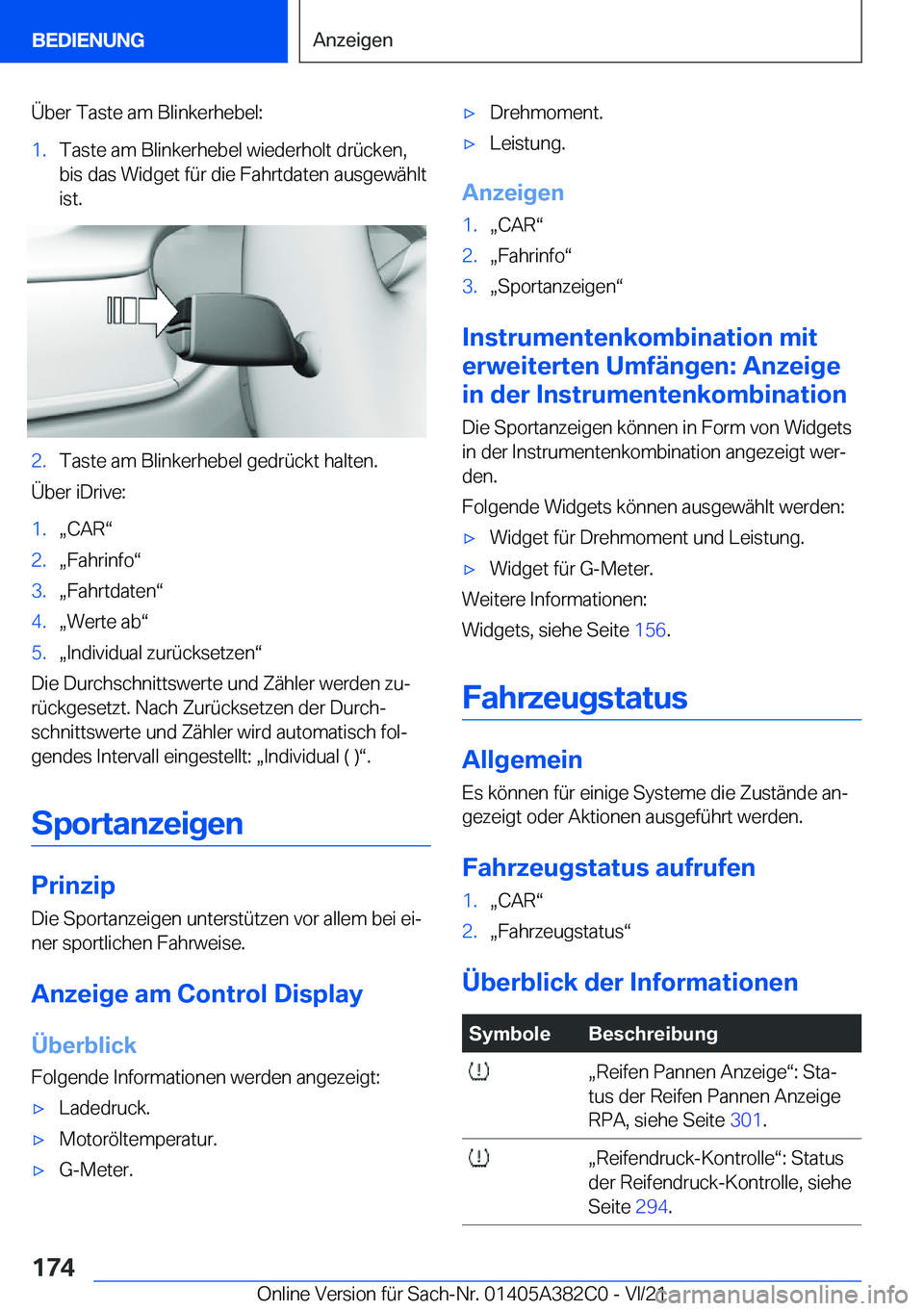 BMW Z4 2022  Betriebsanleitungen (in German) �