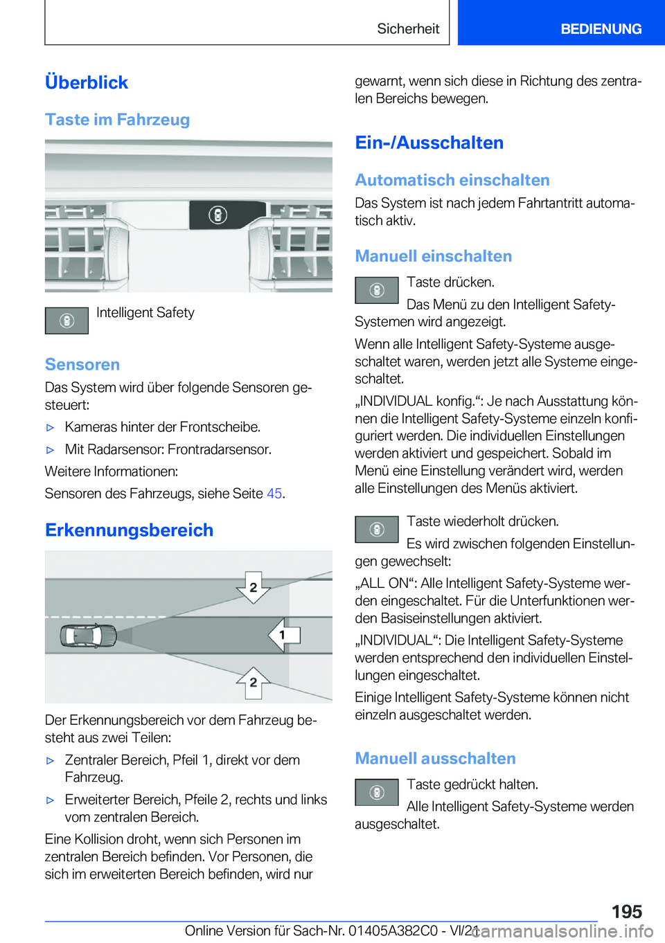 BMW Z4 2022  Betriebsanleitungen (in German) �