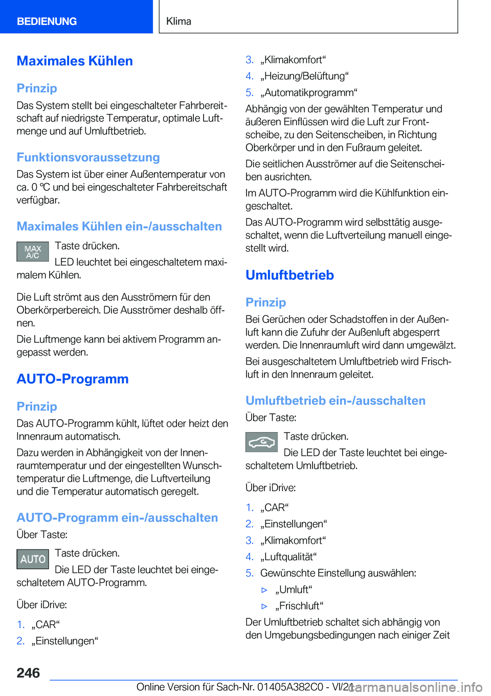 BMW Z4 2022  Betriebsanleitungen (in German) �M�a�x�i�m�a�l�e�s��K�