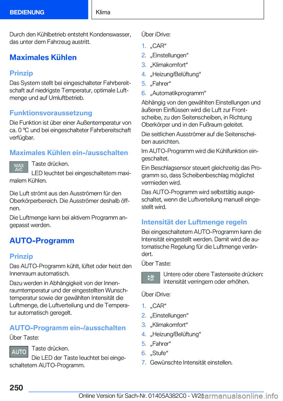 BMW Z4 2022  Betriebsanleitungen (in German) �D�u�r�c�h��d�e�n��K�