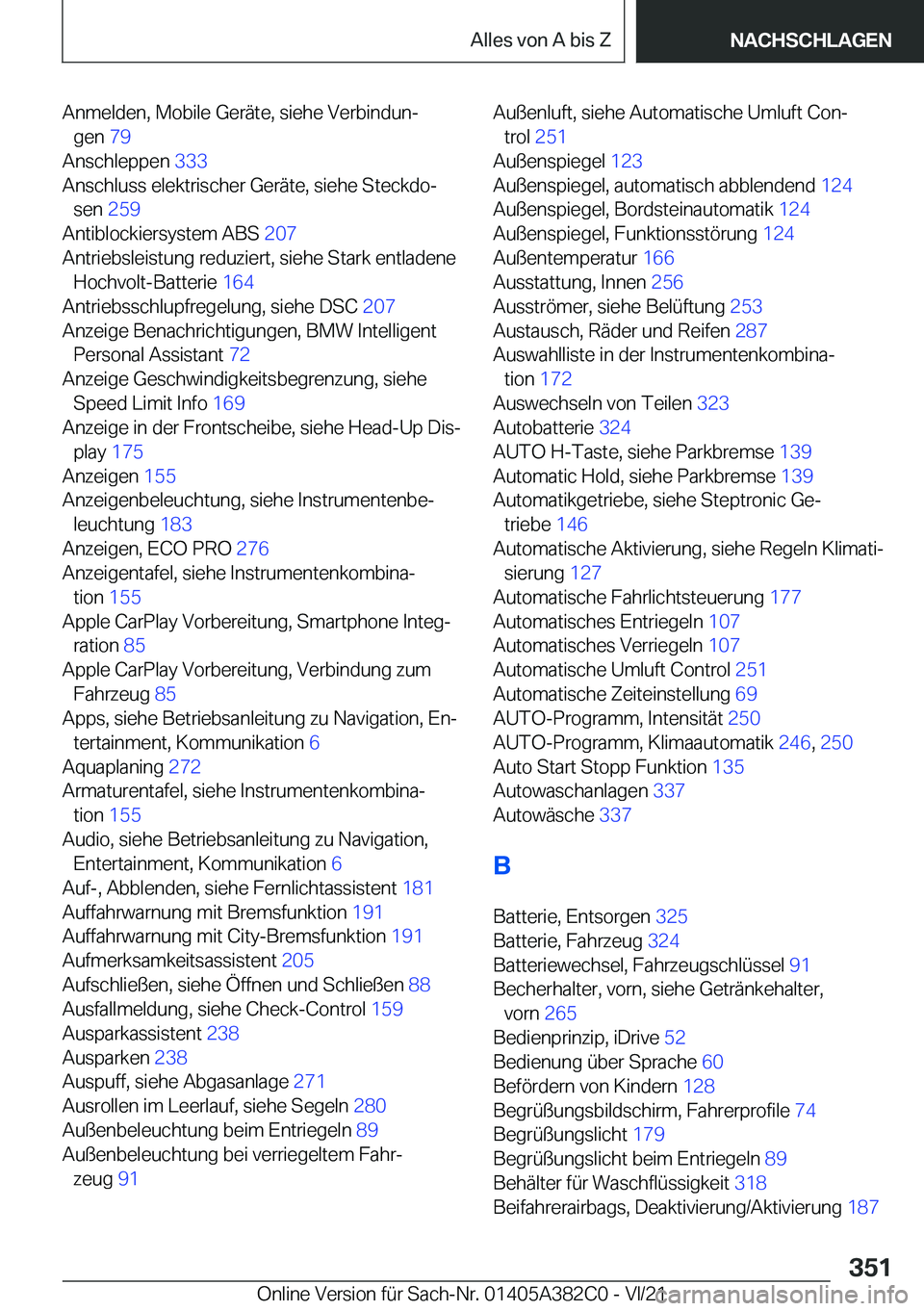 BMW Z4 2022  Betriebsanleitungen (in German) �A�n�m�e�l�d�e�n�,��M�o�b�i�l�e��G�e�r�