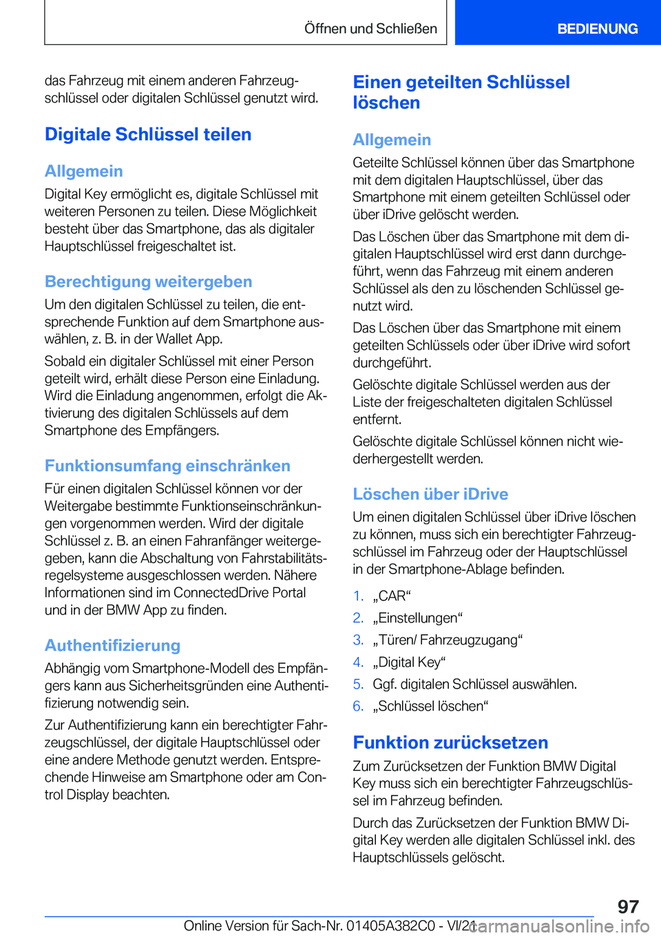 BMW Z4 2022  Betriebsanleitungen (in German) �d�a�s��F�a�h�r�z�e�u�g��m�i�t��e�i�n�e�m��a�n�d�e�r�e�n��F�a�h�r�z�e�u�gj
�s�c�h�l�