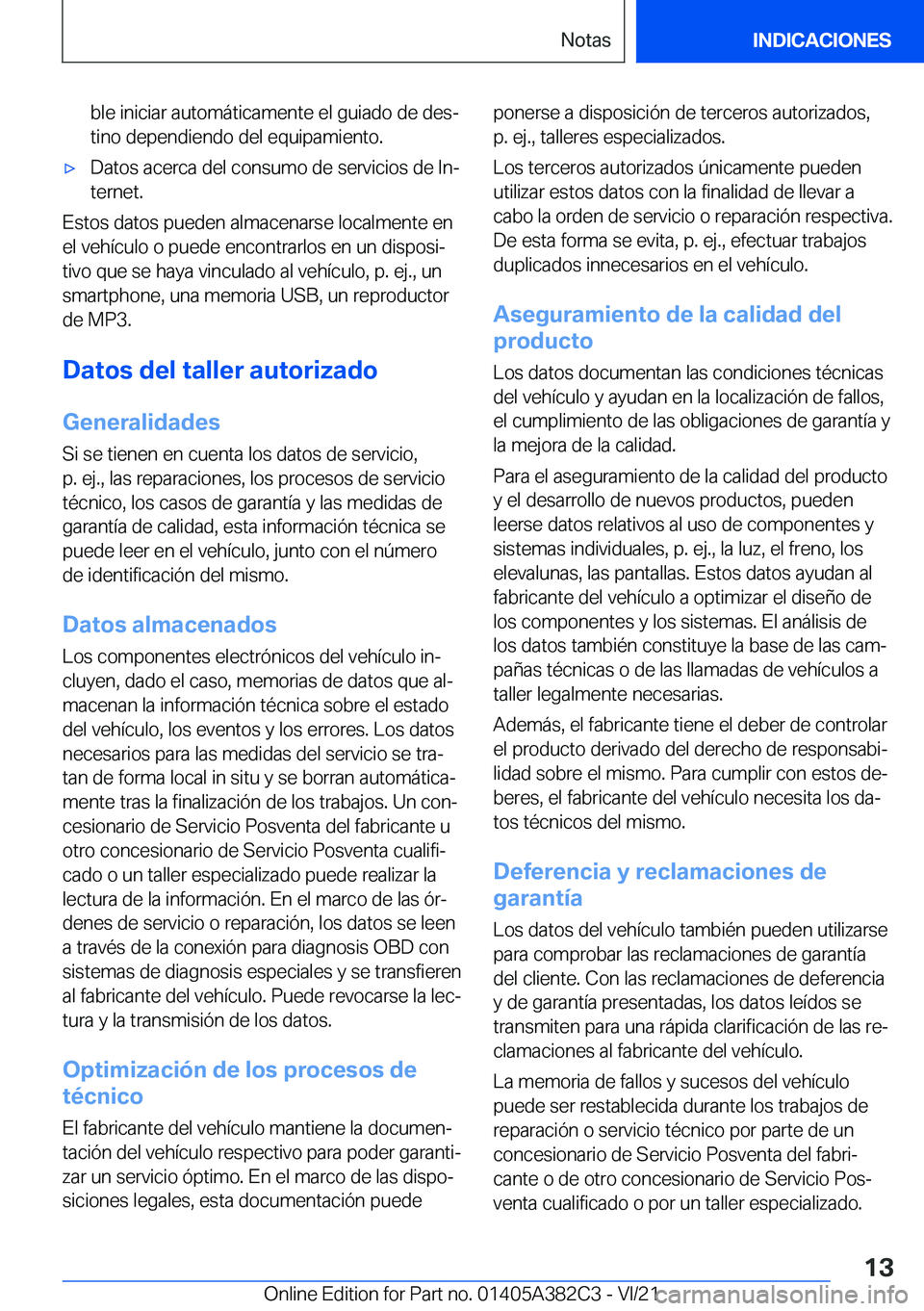 BMW Z4 2022  Manuales de Empleo (in Spanish) �b�l�e��i�n�i�c�i�a�r��a�u�t�o�m�
