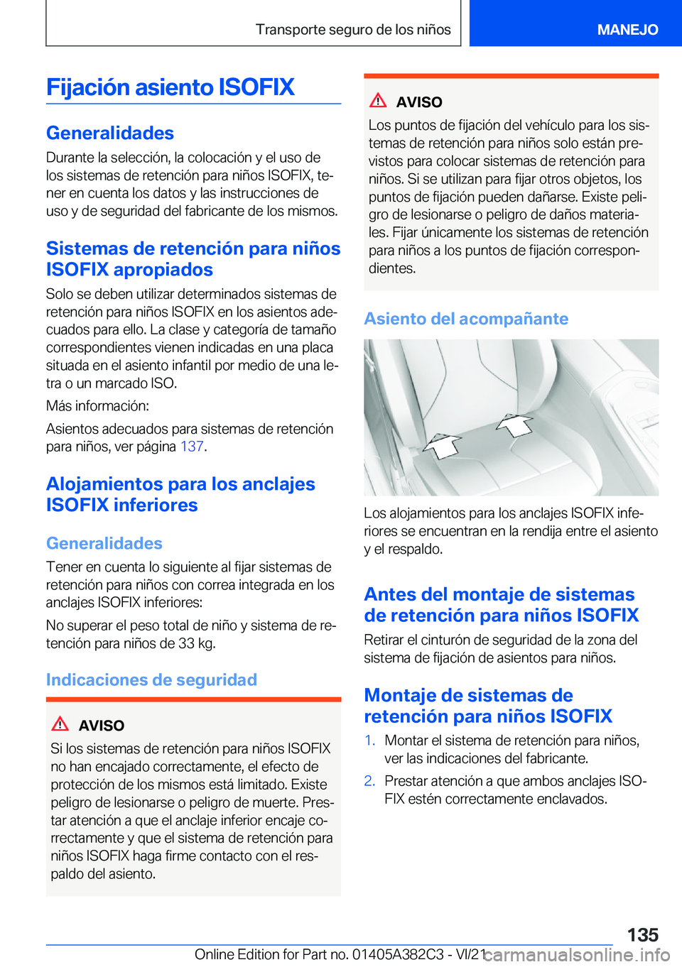 BMW Z4 2022  Manuales de Empleo (in Spanish) �F�i�j�a�c�i�