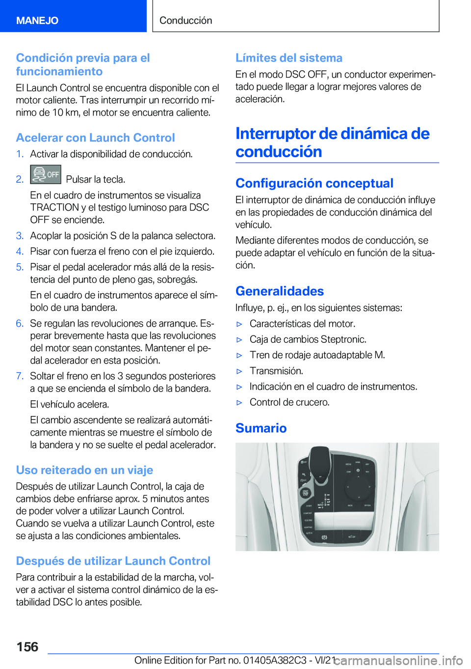 BMW Z4 2022  Manuales de Empleo (in Spanish) �C�o�n�d�i�c�i�