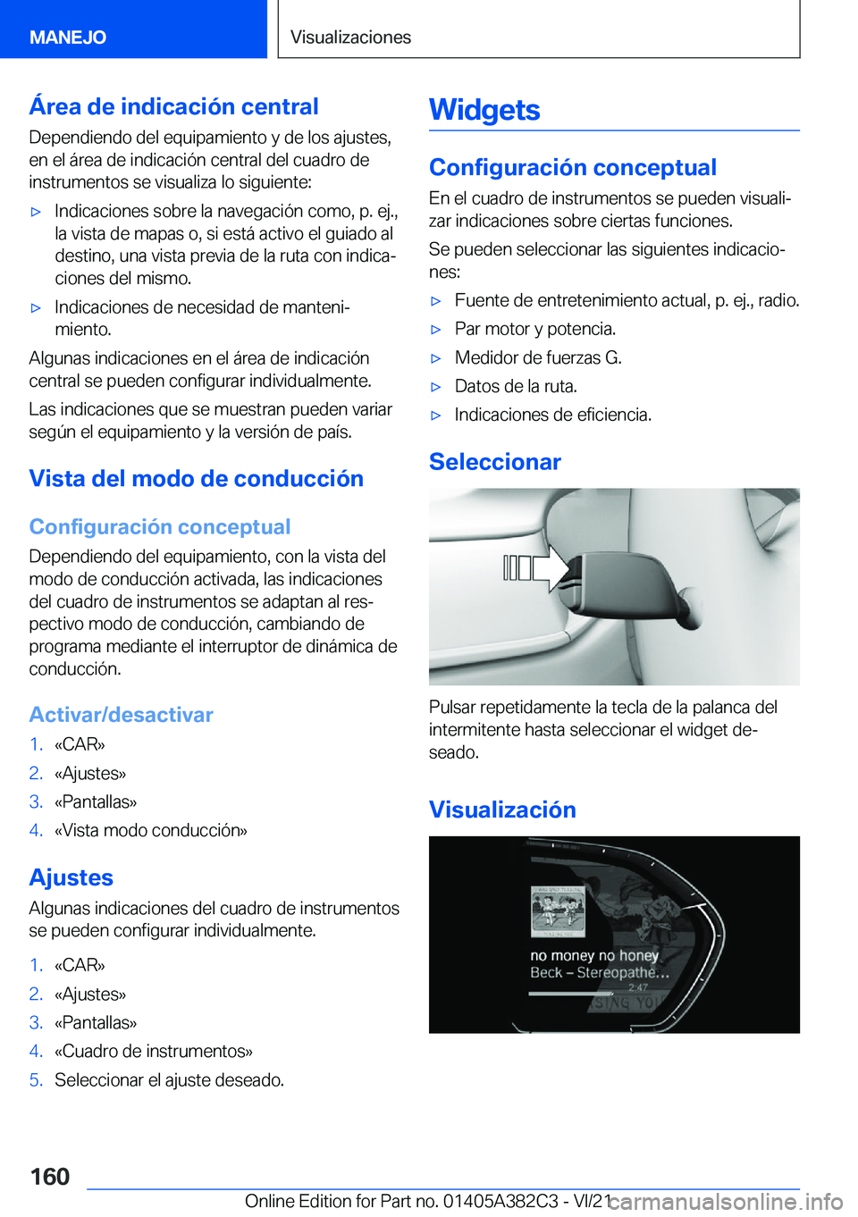 BMW Z4 2022  Manuales de Empleo (in Spanish) �