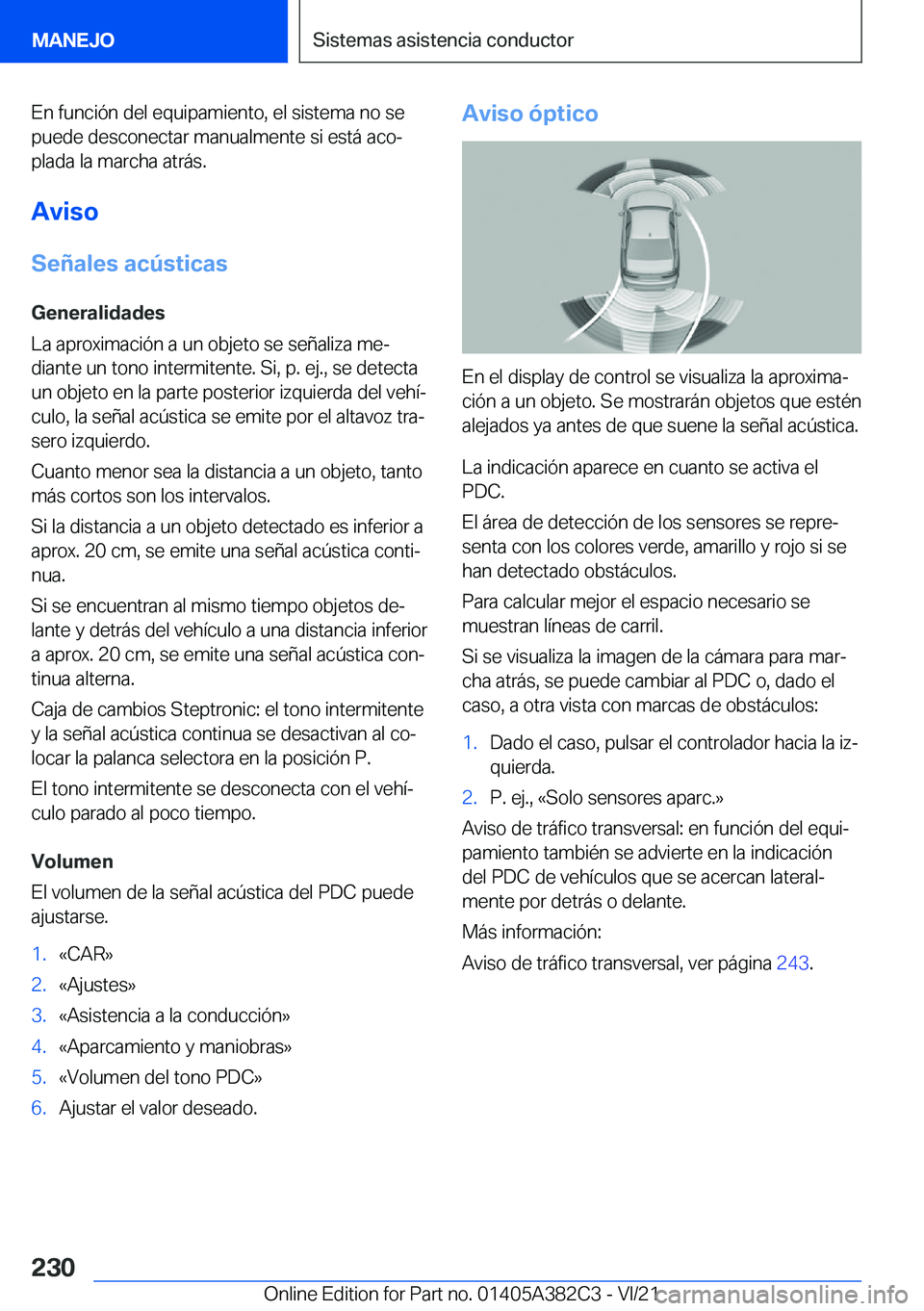 BMW Z4 2022  Manuales de Empleo (in Spanish) �E�n��f�u�n�c�i�