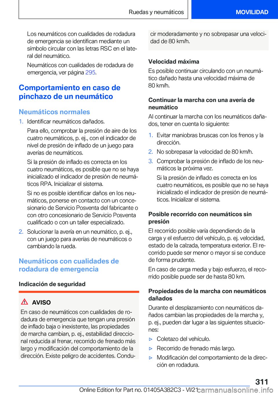 BMW Z4 2022  Manuales de Empleo (in Spanish) �L�o�s��n�e�u�m�