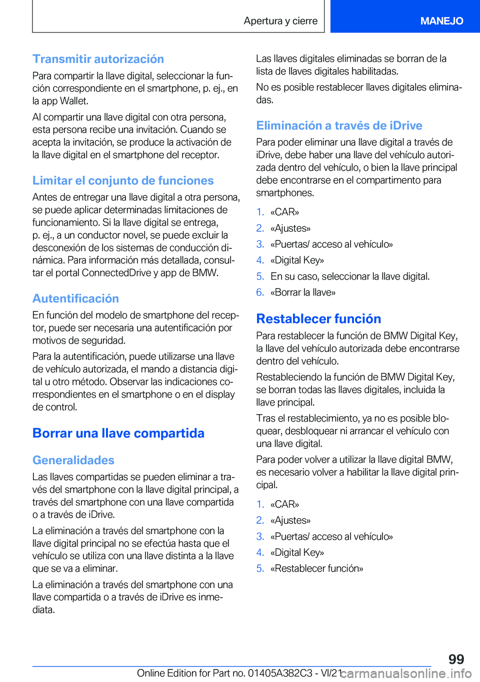 BMW Z4 2022  Manuales de Empleo (in Spanish) �T�r�a�n�s�m�i�t�i�r��a�u�t�o�r�i�z�a�c�i�