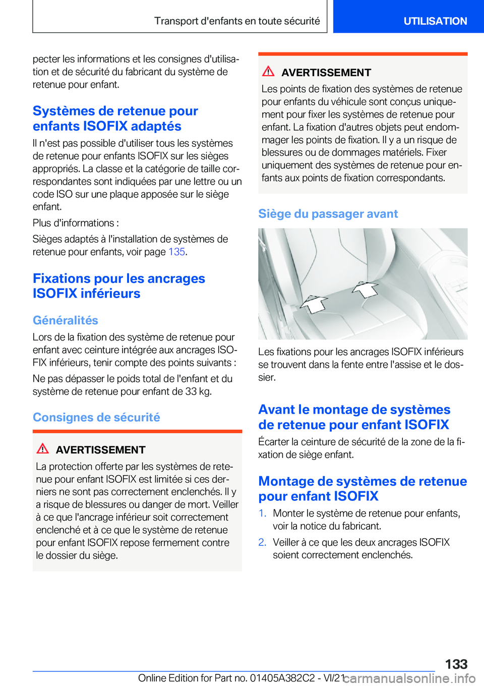 BMW Z4 2022  Notices Demploi (in French) �p�e�c�t�e�r��l�e�s��i�n�f�o�r�m�a�t�i�o�n�s��e�t��l�e�s��c�o�n�s�i�g�n�e�s��d�'�u�t�i�l�i�s�aj�t�i�o�n��e�t��d�e��s�é�c�u�r�i�t�é��d�u��f�a�b�r�i�c�a�n�t��d�u��s�y�s�t�è�m�e��d�