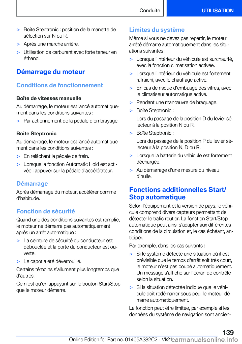 BMW Z4 2022  Notices Demploi (in French) 'x�B�o�
