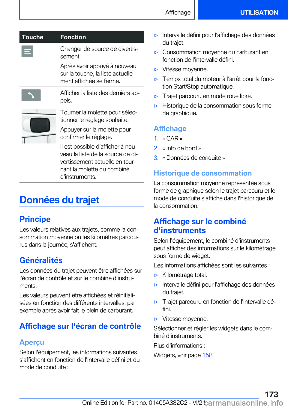 BMW Z4 2022  Notices Demploi (in French) �T�o�u�c�h�e�F�o�n�c�t�i�o�n�C�h�a�n�g�e�r��d�e��s�o�u�r�c�e��d�e��d�i�v�e�r�t�i�sj
�s�e�m�e�n�t�.
�A�p�r�è�s��a�v�o�i�r��a�p�p�u�y�é��