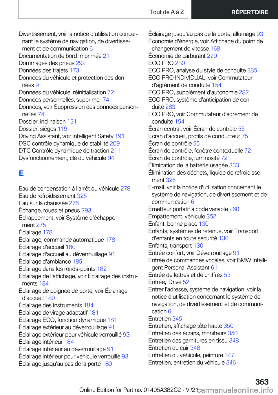 BMW Z4 2022  Notices Demploi (in French) �D�i�v�e�r�t�i�s�s�e�m�e�n�t�,��v�o�i�r��l�a��n�o�t�i�c�e��d�'�u�t�i�l�i�s�a�t�i�o�n��c�o�n�c�e�rj�n�a�n�t��l�e��s�y�s�t�è�m�e��d�e��n�a�v�i�g�a�t�i�o�n�,��d�e��d�i�v�e�r�t�i�s�s�ej
