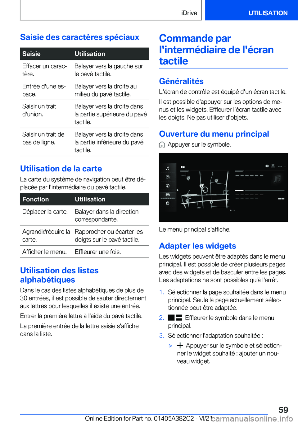 BMW Z4 2022  Notices Demploi (in French) �S�a�i�s�i�e��d�e�s��c�a�r�a�c�t�è�r�e�s��s�p�é�c�i�a�u�x�S�a�i�s�i�e�U�t�i�l�i�s�a�t�i�o�n�E�f�f�a�c�e�r��u�n��c�a�r�a�cj
�t�è�r�e�.�B�a�l�a�y�e�r��v�e�r�s��l�a��g�a�u�c�h�e��s�u�r �l�e�