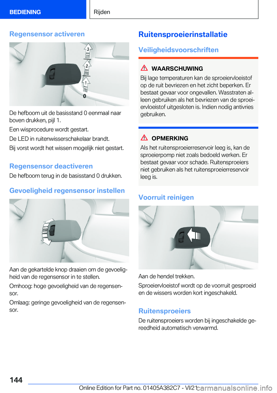 BMW Z4 2022  Instructieboekjes (in Dutch) �R�e�g�e�n�s�e�n�s�o�r��a�c�t�i�v�e�r�e�n
�D�e��h�e�f�b�o�o�m��u�i�t��d�e��b�a�s�i�s�s�t�a�n�d��0��e�e�n�m�a�a�l��n�a�a�r
�b�o�v�e�n��d�r�u�k�k�e�n�,��p�i�j�l��1�.
�E�e�n��w�i�s�p�r�o�c�e�
