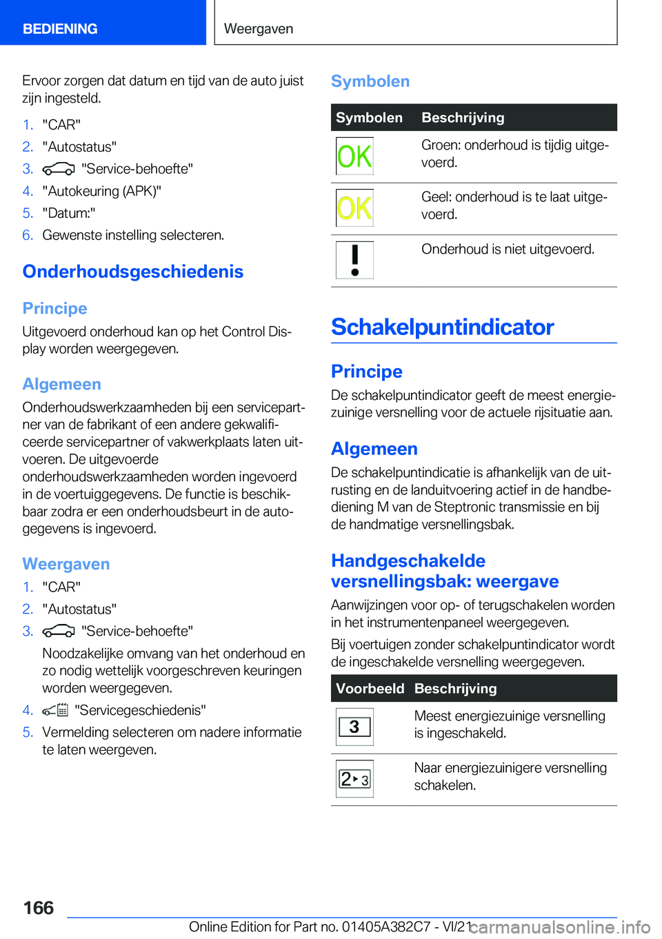 BMW Z4 2022  Instructieboekjes (in Dutch) �E�r�v�o�o�r��z�o�r�g�e�n��d�a�t��d�a�t�u�m��e�n��t�i�j�d��v�a�n��d�e��a�u�t�o��j�u�i�s�t
�z�i�j�n��i�n�g�e�s�t�e�l�d�.�1�.��C�A�R��2�.��A�u�t�o�s�t�a�t�u�s��3�.����S�e�r�v�i�c�e�-�b�