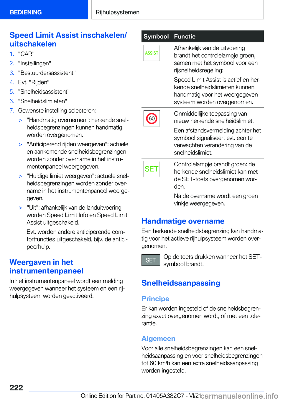BMW Z4 2022  Instructieboekjes (in Dutch) �S�p�e�e�d��L�i�m�i�t��A�s�s�i�s�t��i�n�s�c�h�a�k�e�l�e�n�/
�u�i�t�s�c�h�a�k�e�l�e�n�1�.��C�A�R��2�.��I�n�s�t�e�l�l�i�n�g�e�n��3�.��B�e�s�t�u�u�r�d�e�r�s�a�s�s�i�s�t�e�n�t��4�.�E�v�t�.���R�