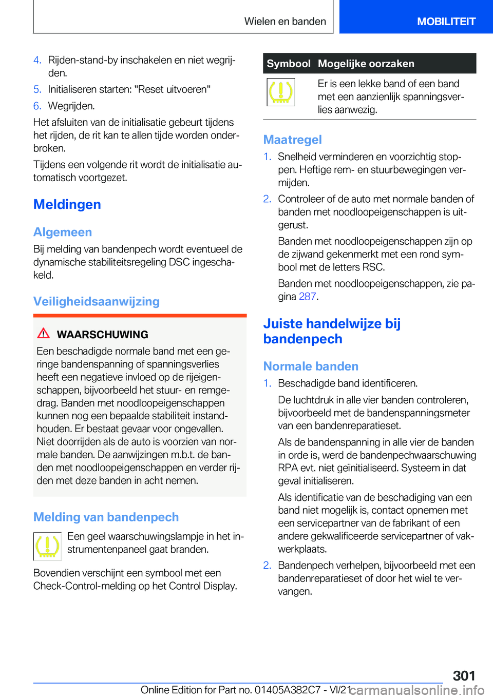BMW Z4 2022  Instructieboekjes (in Dutch) �4�.�R�i�j�d�e�n�-�s�t�a�n�d�-�b�y��i�n�s�c�h�a�k�e�l�e�n��e�n��n�i�e�t��w�e�g�r�i�jj
�d�e�n�.�5�.�I�n�i�t�i�a�l�i�s�e�r�e�n��s�t�a�r�t�e�n�:���R�e�s�e�t��u�i�t�v�o�e�r�e�n��6�.�W�e�g�r�i�j�
