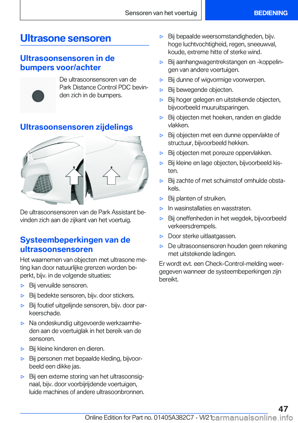 BMW Z4 2022  Instructieboekjes (in Dutch) �U�l�t�r�a�s�o�n�e��s�e�n�s�o�r�e�n
�U�l�t�r�a�s�o�o�n�s�e�n�s�o�r�e�n��i�n��d�e
�b�u�m�p�e�r�s��v�o�o�r�/�a�c�h�t�e�r
�D�e��u�l�t�r�a�s�o�o�n�s�e�n�s�o�r�e�n��v�a�n��d�e
�P�a�r�k��D�i�s�t�a�n