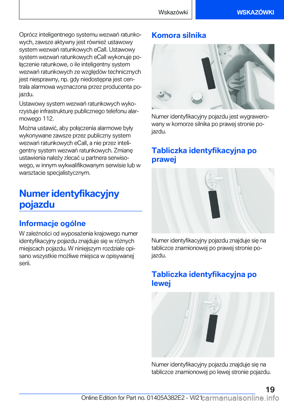 BMW Z4 2022  Instrukcja obsługi (in Polish) �O�p�r�