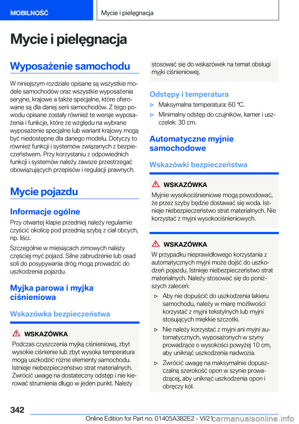 BMW Z4 2022  Instrukcja obsługi (in Polish) �M�y�c�i�e��i��p�i�e�l�