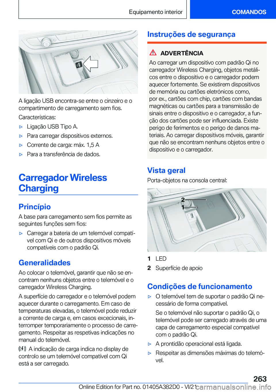 BMW Z4 2022  Manual do condutor (in Portuguese) �A��l�i�g�a�