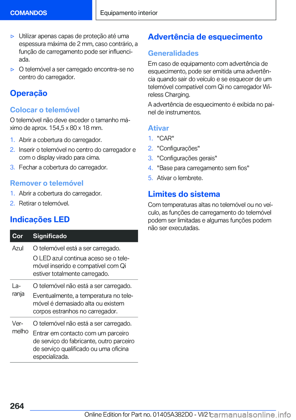 BMW Z4 2022  Manual do condutor (in Portuguese) x�U�t�i�l�i�z�a�r��a�p�e�n�a�s��c�a�p�a�s��d�e��p�r�o�t�e�