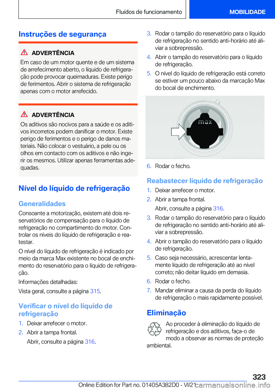 BMW Z4 2022  Manual do condutor (in Portuguese) �I�n�s�t�r�u�