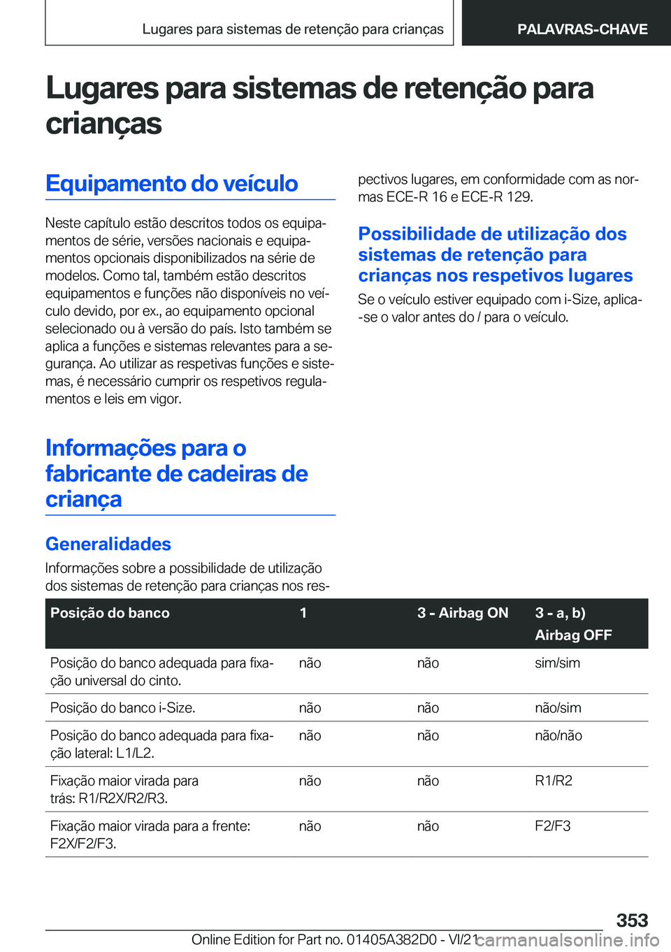 BMW Z4 2022  Manual do condutor (in Portuguese) �L�u�g�a�r�e�s��p�a�r�a��s�i�s�t�e�m�a�s��d�e��r�e�t�e�n�