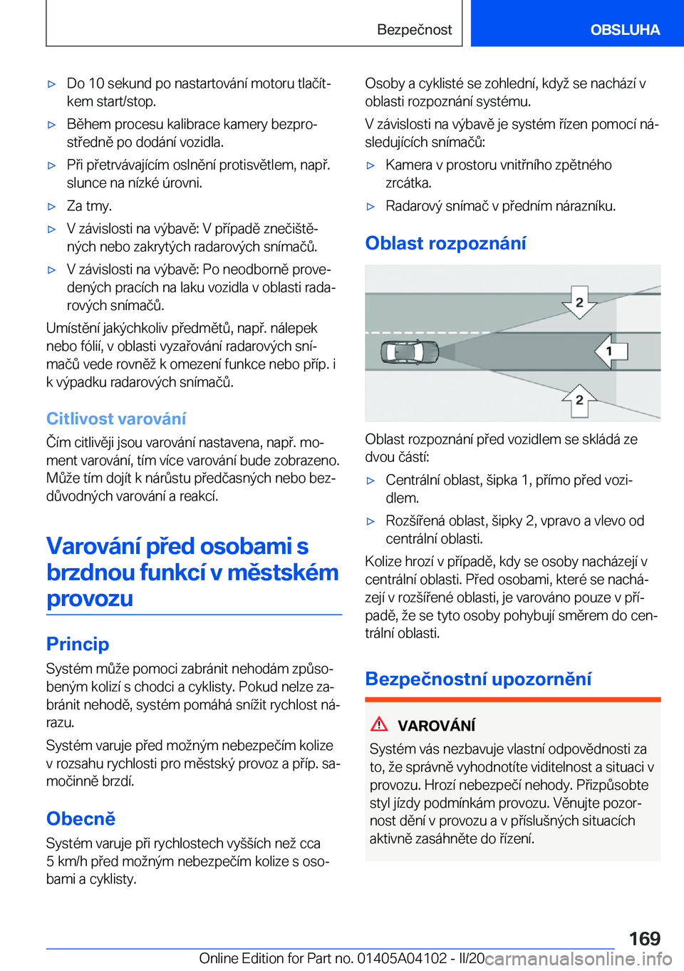 BMW Z4 2020  Návod na použití (in Czech) x�D�o��1�0��s�e�k�u�n�d��p�o��n�a�s�t�a�r�t�o�v�