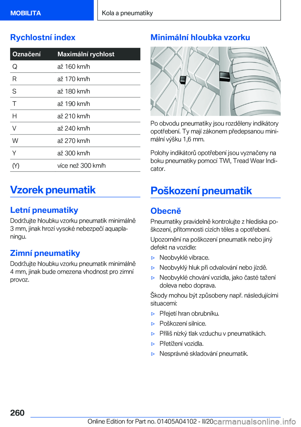 BMW Z4 2020  Návod na použití (in Czech) �R�y�c�h�l�o�s�t�n�