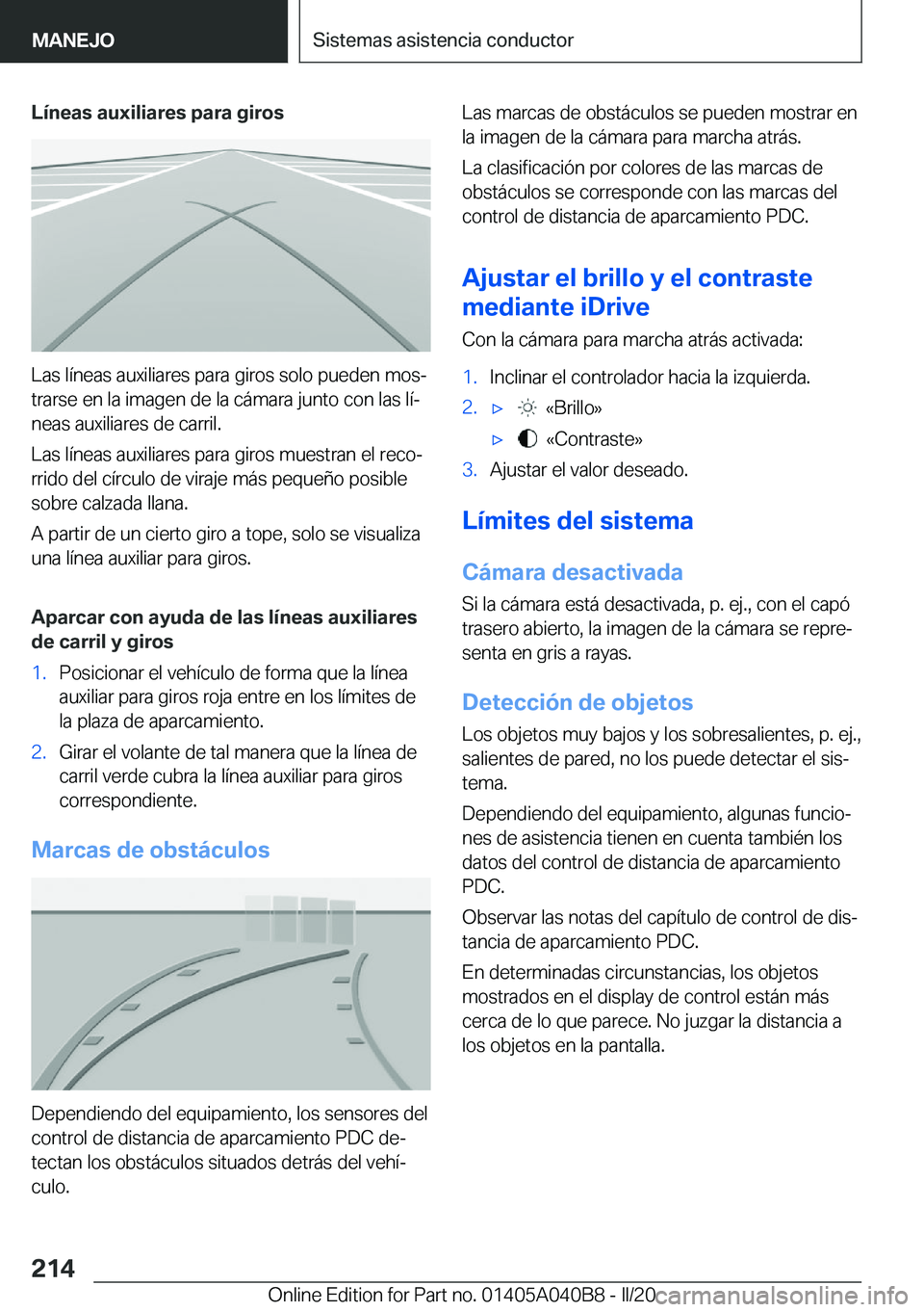 BMW Z4 2020  Manuales de Empleo (in Spanish) �L�