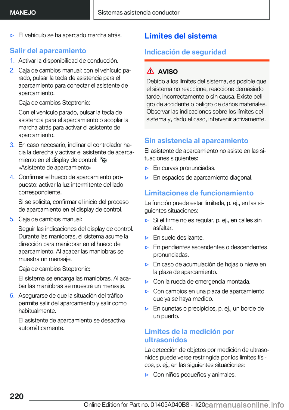 BMW Z4 2020  Manuales de Empleo (in Spanish) 'x�E�l��v�e�h�