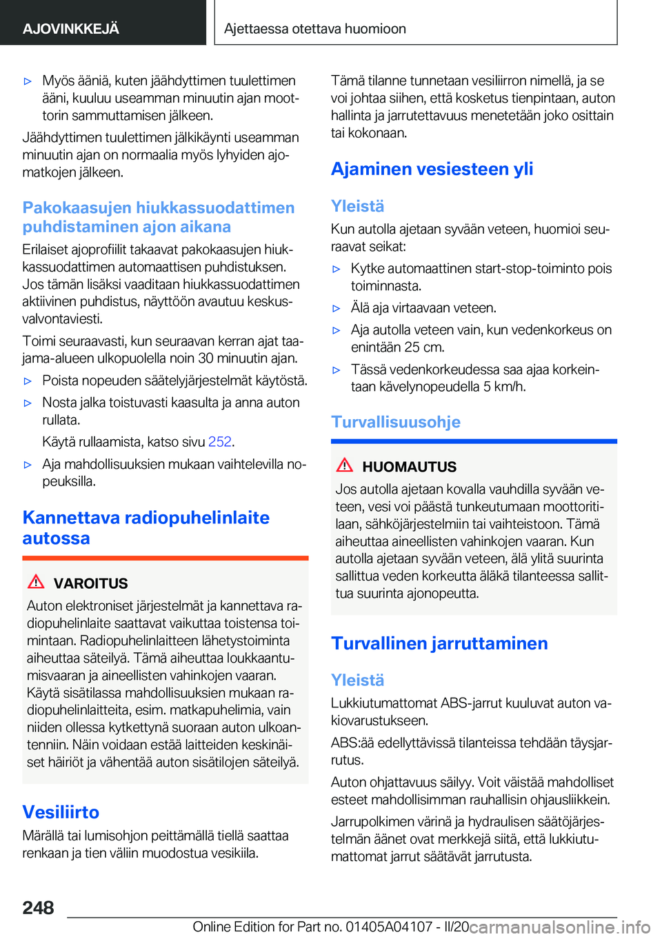 BMW Z4 2020  Omistajan Käsikirja (in Finnish) 'x�M�y�
