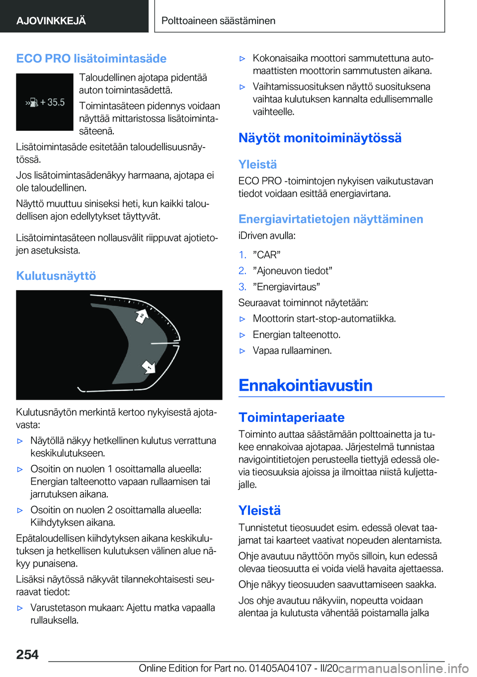 BMW Z4 2020  Omistajan Käsikirja (in Finnish) �E�C�O��P�R�O��l�i�s�