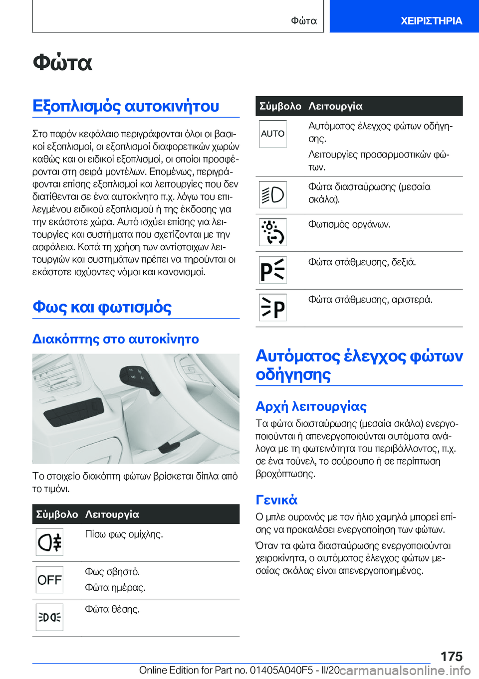 BMW Z4 2020  ΟΔΗΓΌΣ ΧΡΉΣΗΣ (in Greek) hqgsXabc^\f_oe�shgb]\`pgbh
egb�csdo`�]win^s\b�cwd\udnib`gs\�o^b\�b\�tsf\j
]bR�wabc^\f_bR�,�b\�wabc^\f_
