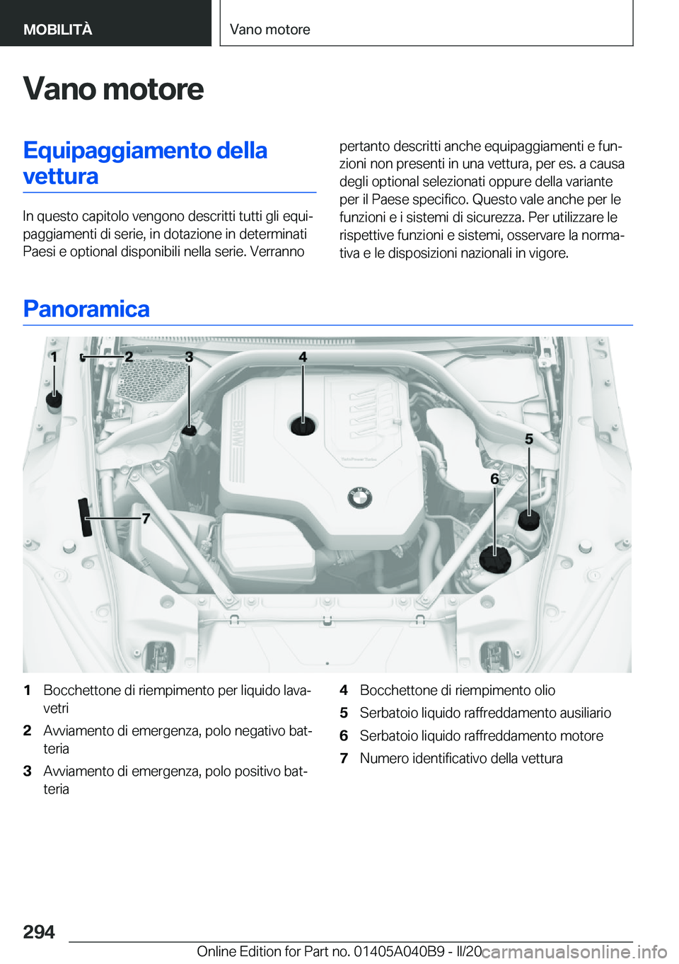 BMW Z4 2020  Libretti Di Uso E manutenzione (in Italian) �V�a�n�o��m�o�t�o�r�e�E�q�u�i�p�a�g�g�i�a�m�e�n�t�o��d�e�l�l�a�v�e�t�t�u�r�a
�I�n��q�u�e�s�t�o��c�a�p�i�t�o�l�o��v�e�n�g�o�n�o��d�e�s�c�r�i�t�t�i��t�u�t�t�i��g�l�i��e�q�u�iª
�p�a�g�g�i�a�m�