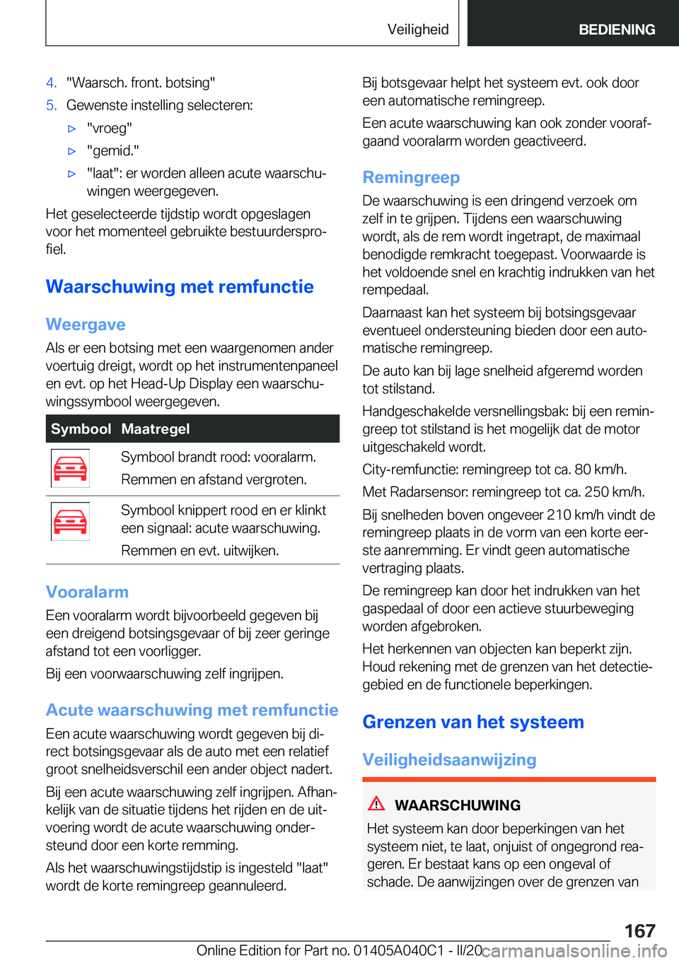 BMW Z4 2020  Instructieboekjes (in Dutch) �4�.��W�a�a�r�s�c�h�.��f�r�o�n�t�.��b�o�t�s�i�n�g��5�.�G�e�w�e�n�s�t�e��i�n�s�t�e�l�l�i�n�g��s�e�l�e�c�t�e�r�e�n�:'x��v�r�o�e�g�'x��g�e�m�i�d�.�'x��l�a�a�t��:��e�r��w�o�r�d�e
