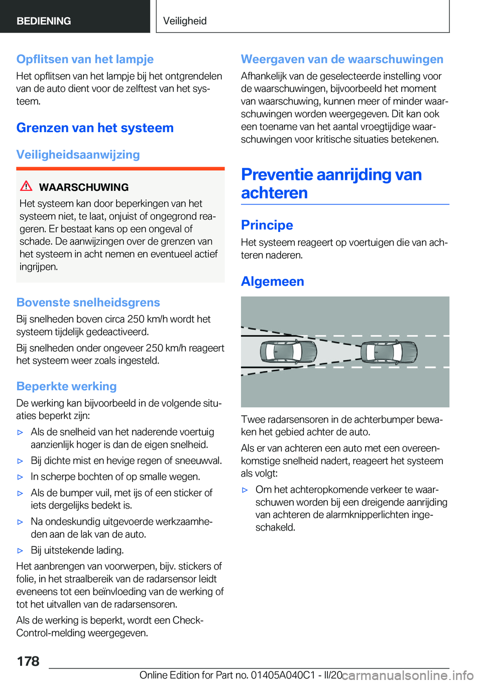 BMW Z4 2020  Instructieboekjes (in Dutch) �O�p�f�l�i�t�s�e�n��v�a�n��h�e�t��l�a�m�p�j�e
�H�e�t��o�p�f�l�i�t�s�e�n��v�a�n��h�e�t��l�a�m�p�j�e��b�i�j��h�e�t��o�n�t�g�r�e�n�d�e�l�e�n
�v�a�n��d�e��a�u�t�o��d�i�e�n�t��v�o�o�r��d�e�