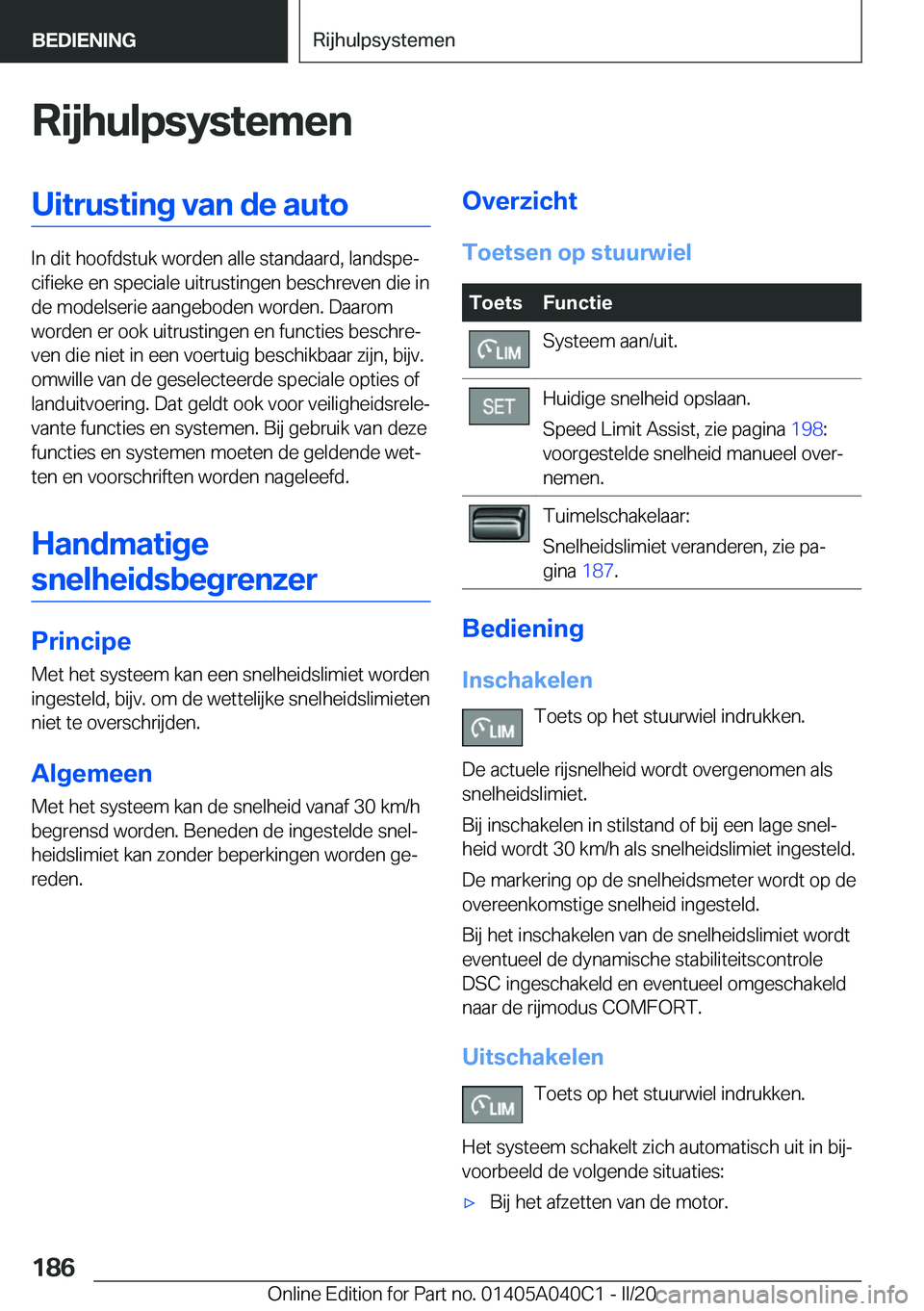 BMW Z4 2020  Instructieboekjes (in Dutch) �R�i�j�h�u�l�p�s�y�s�t�e�m�e�n�U�i�t�r�u�s�t�i�n�g��v�a�n��d�e��a�u�t�o
�I�n��d�i�t��h�o�o�f�d�s�t�u�k��w�o�r�d�e�n��a�l�l�e��s�t�a�n�d�a�a�r�d�,��l�a�n�d�s�p�ej�c�i�f�i�e�k�e��e�n��s�p�e�