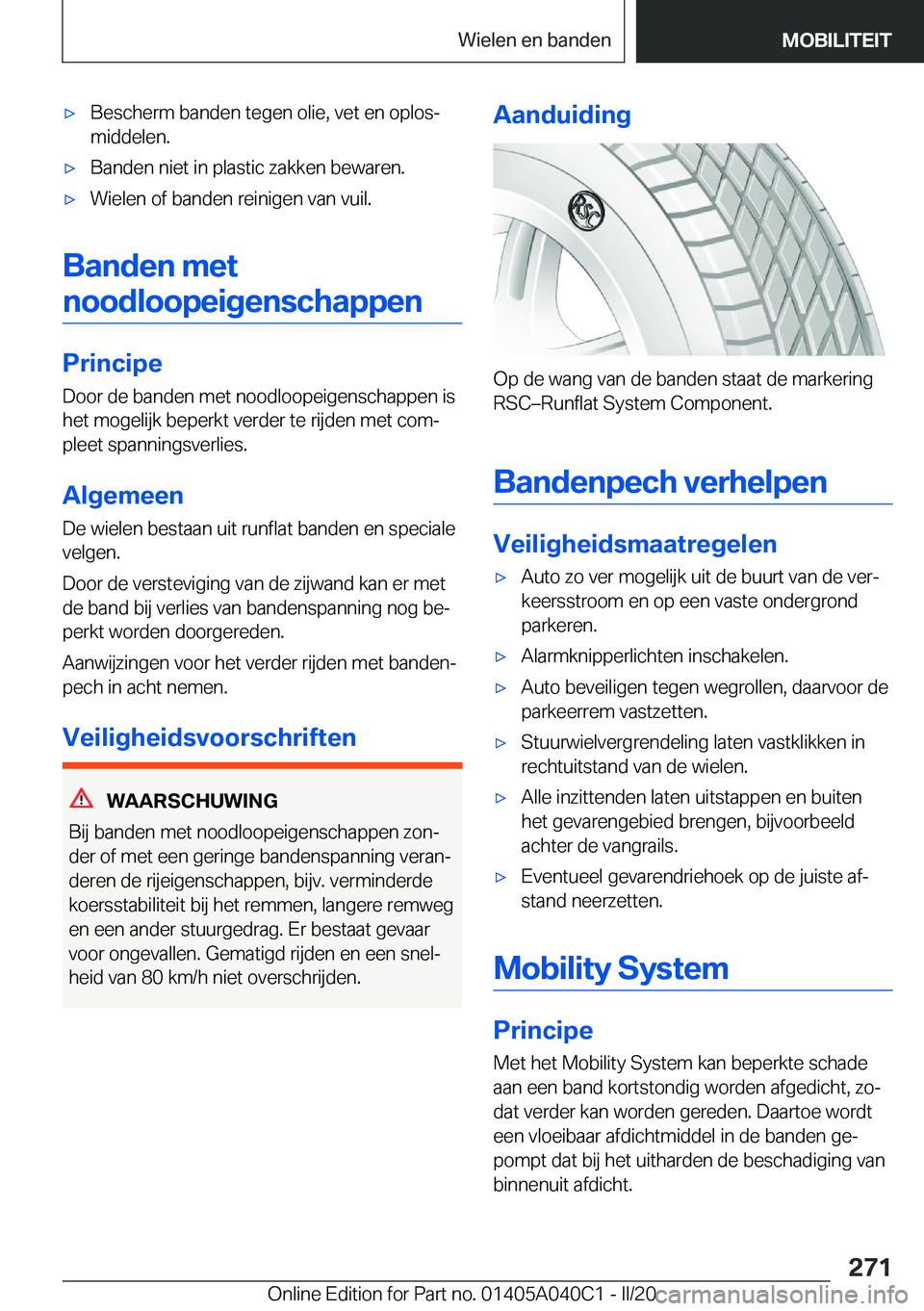 BMW Z4 2020  Instructieboekjes (in Dutch) 'x�B�e�s�c�h�e�r�m��b�a�n�d�e�n��t�e�g�e�n��o�l�i�e�,��v�e�t��e�n��o�p�l�o�sj�m�i�d�d�e�l�e�n�.'x�B�a�n�d�e�n��n�i�e�t��i�n��p�l�a�s�t�i�c��z�a�k�k�e�n��b�e�w�a�r�e�n�.'x�W�i�e