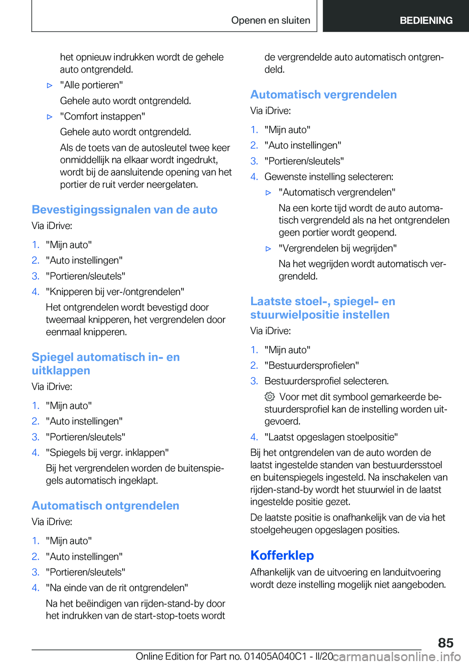 BMW Z4 2020  Instructieboekjes (in Dutch) �h�e�t��o�p�n�i�e�u�w��i�n�d�r�u�k�k�e�n��w�o�r�d�t��d�e��g�e�h�e�l�e
�a�u�t�o��o�n�t�g�r�e�n�d�e�l�d�.'x��A�l�l�e��p�o�r�t�i�e�r�e�n�
�G�e�h�e�l�e��a�u�t�o��w�o�r�d�t��o�n�t�g�r�e�n�d