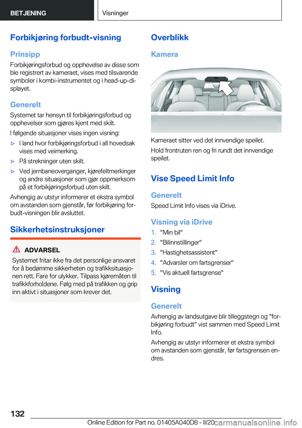 BMW Z4 2020  InstruksjonsbØker (in Norwegian) �F�o�r�b�i�k�j�