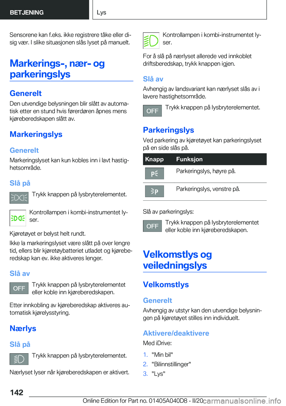 BMW Z4 2020  InstruksjonsbØker (in Norwegian) �S�e�n�s�o�r�e�n�e��k�a�n��f�.�e�k�s�.��i�k�k�e��r�e�g�i�s�t�r�e�r�e��t�å�k�e��e�l�l�e�r��d�ij�s�i�g��v�æ�r�.��I��s�l�i�k�e��s�i�t�u�a�s�j�o�n�e�n��s�l�å�s��l�y�s�e�t��p�å��m�a�n�u