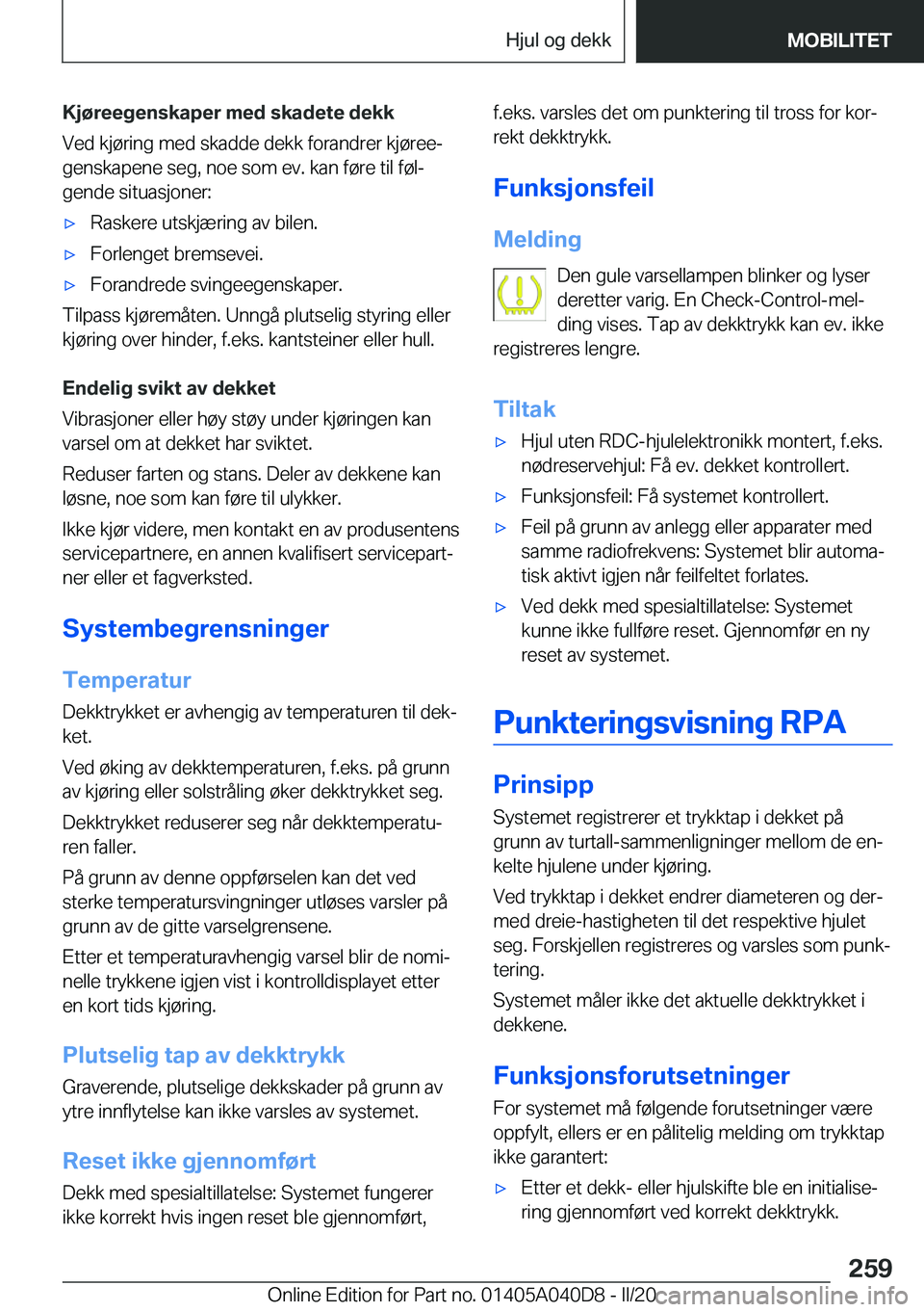BMW Z4 2020  InstruksjonsbØker (in Norwegian) �K�j�