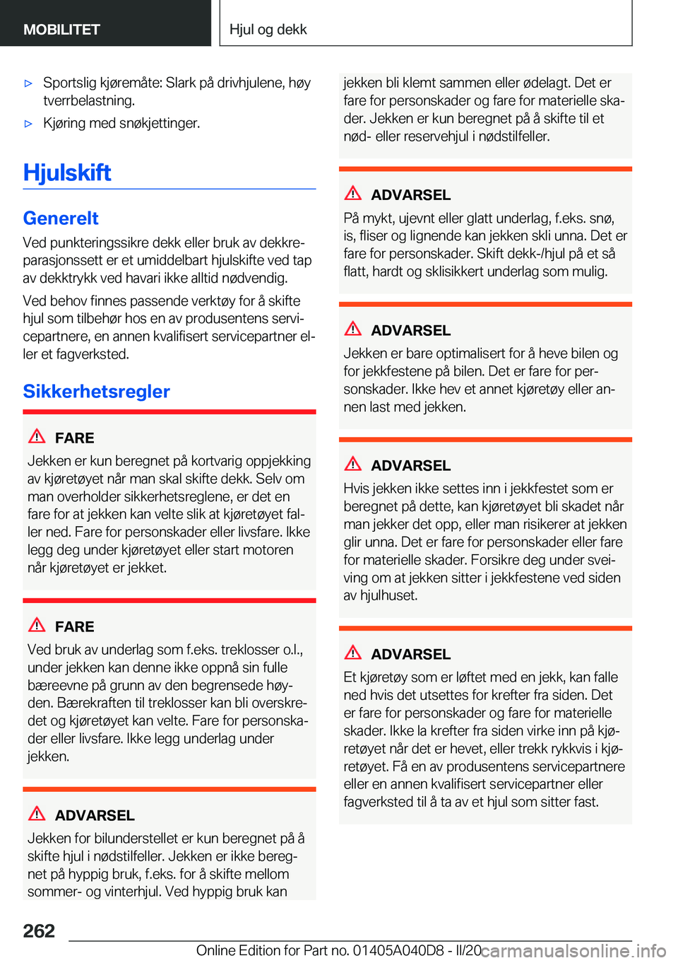 BMW Z4 2020  InstruksjonsbØker (in Norwegian) 'x�S�p�o�r�t�s�l�i�g��k�j�