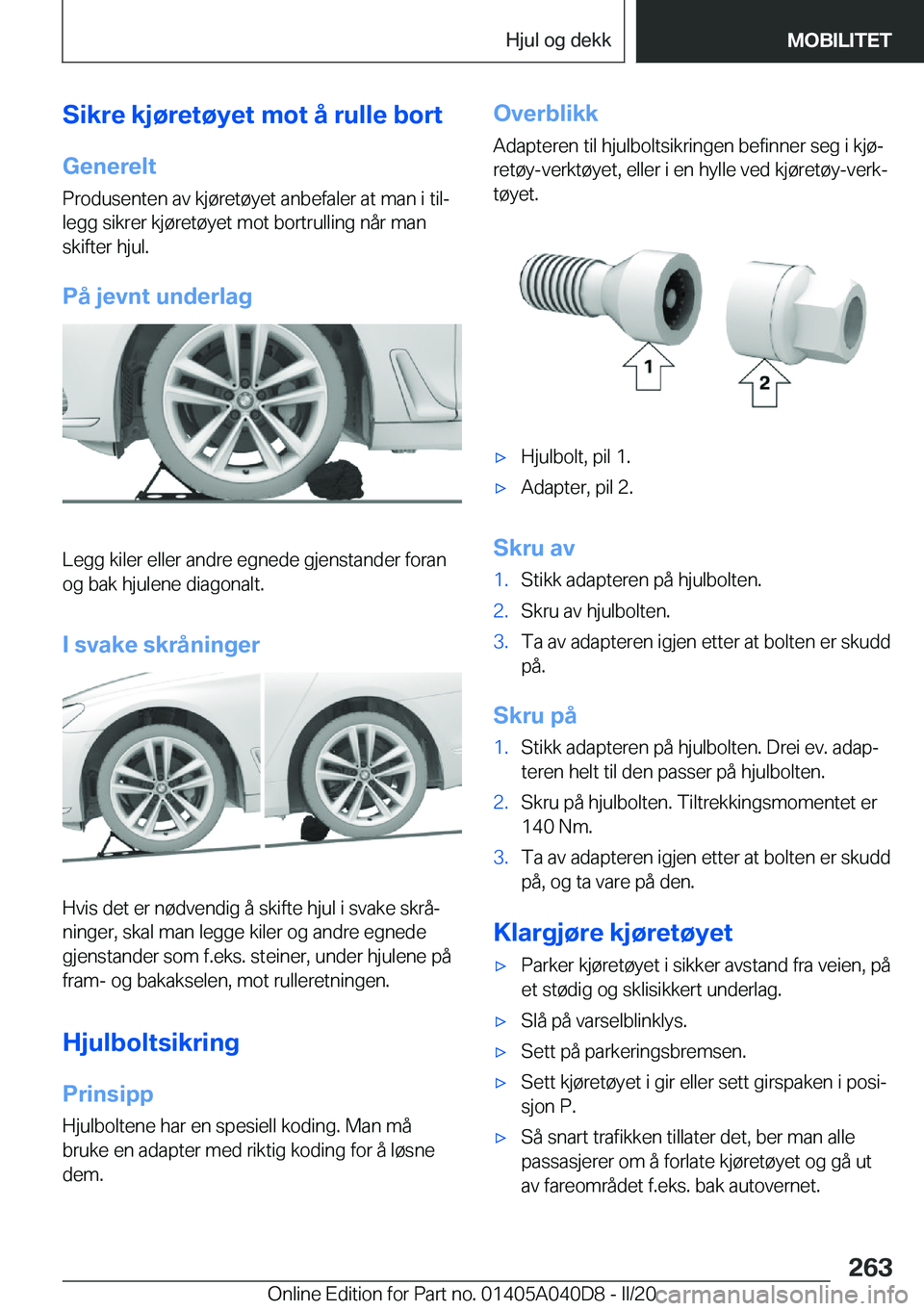 BMW Z4 2020  InstruksjonsbØker (in Norwegian) �S�i�k�r�e��k�j�