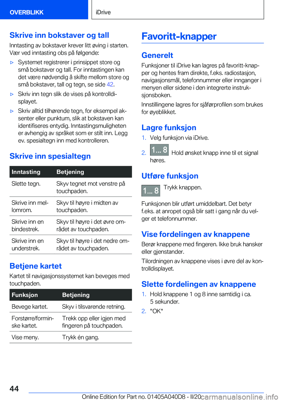BMW Z4 2020  InstruksjonsbØker (in Norwegian) �S�k�r�i�v�e��i�n�n��b�o�k�s�t�a�v�e�r��o�g��t�a�l�l
�I�n�n�t�a�s�t�i�n�g��a�v��b�o�k�s�t�a�v�e�r��k�r�e�v�e�r��l�i�t�t��