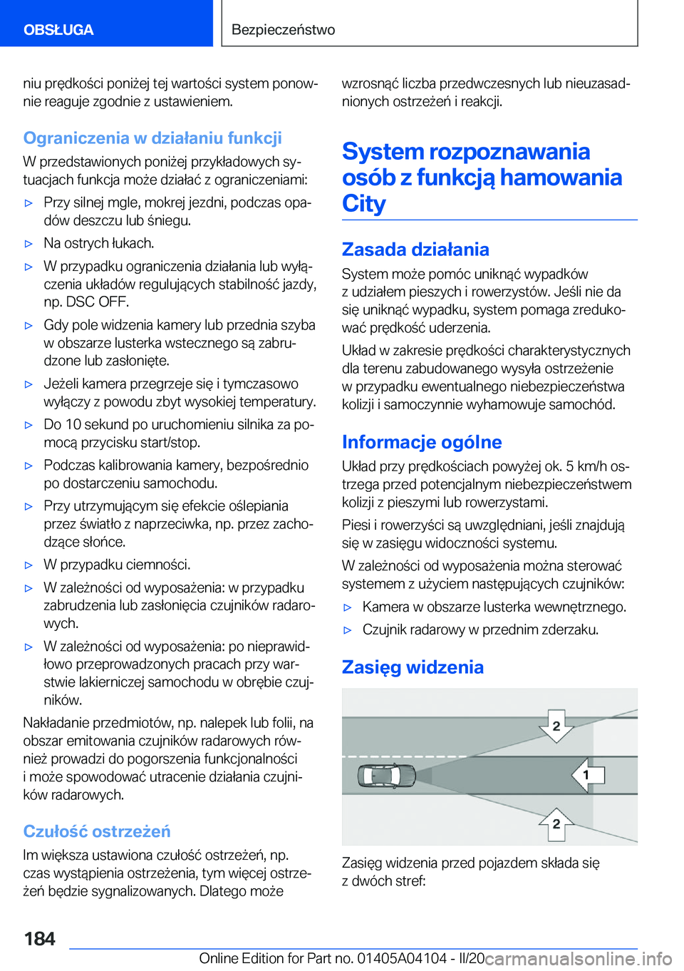 BMW Z4 2020  Instrukcja obsługi (in Polish) �n�i�u��p�r�